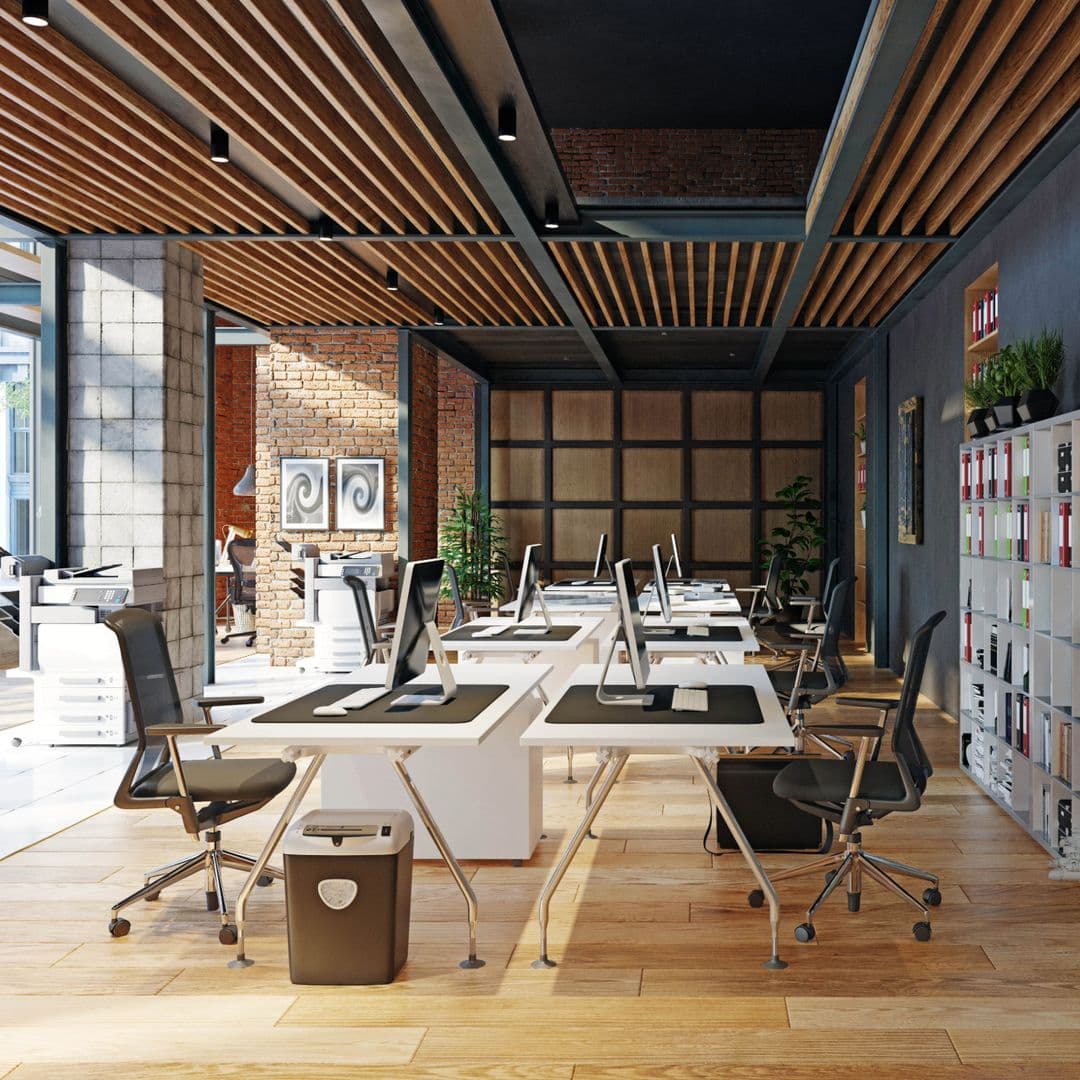 Bürotische in Weiß